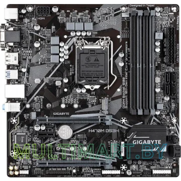 Материнская плата Gigabyte H470M DS3H (rev. 1.0)